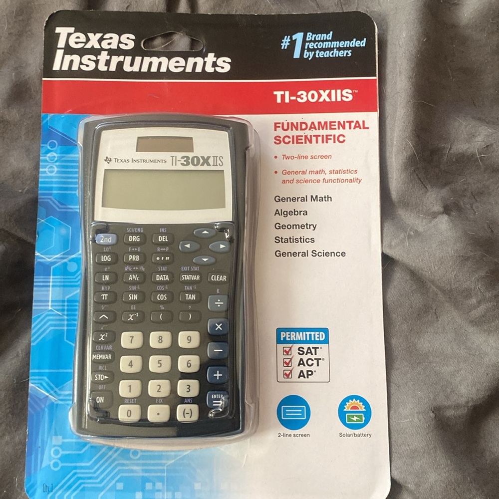 Texas Instruments TI-30XIIS - Picture 4 of 4